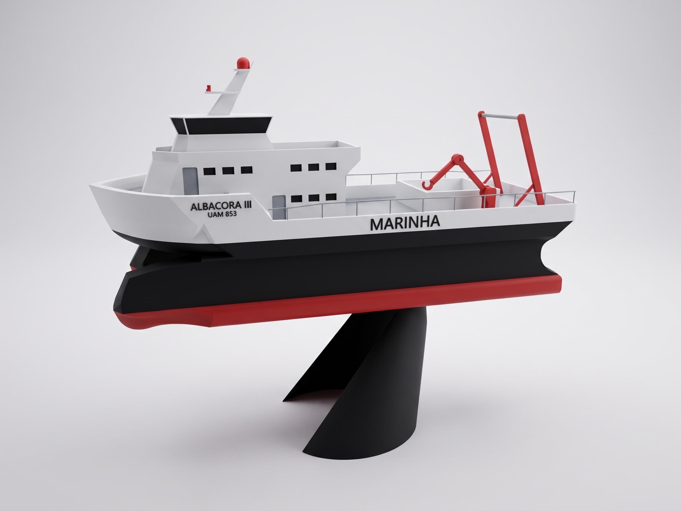 Albacora III Scale Model